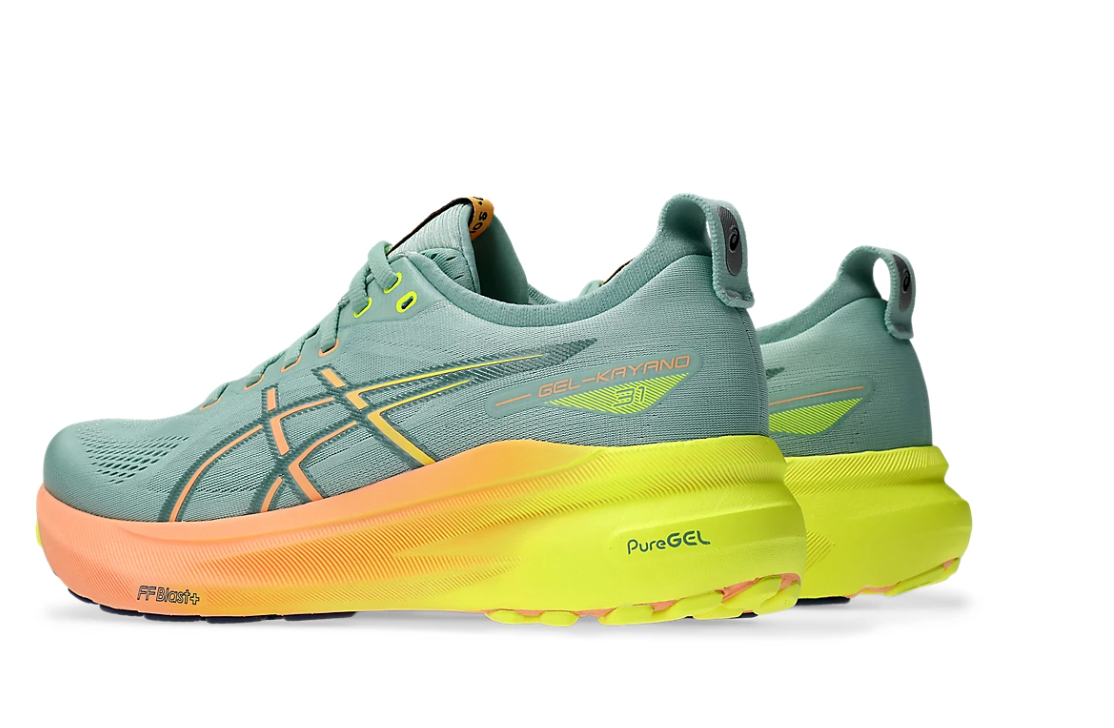 Gel-Kayano 31 Lightweight Stability Running Shoes – Cushioned Breathable Road Trainers