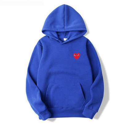 Amora | Unisex Cotton Heart-Logo Hoodie